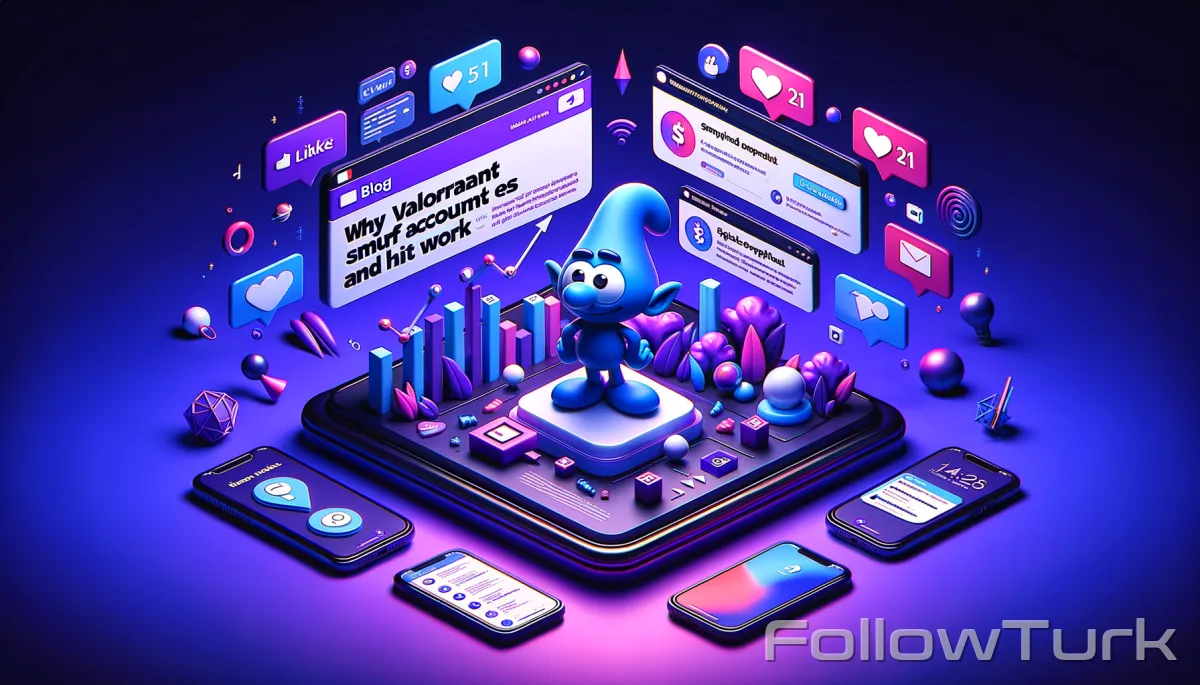 게임이 망가지는 순간: valorant smurf accounts의 실체 - FollowTurk Blog
