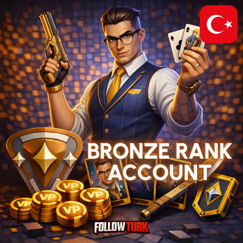 터키 TR 브론즈 발로란트 계정 - FollowTurk