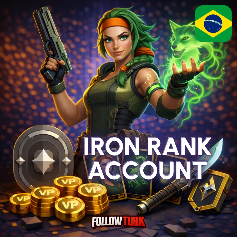 브라질 BR 아이언 계정 - FollowTurk