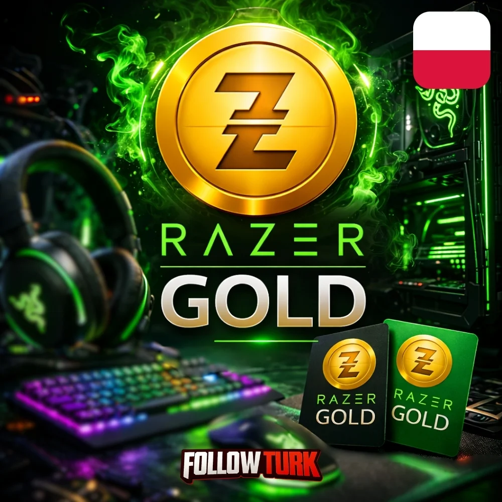 Razer Gold 폴란드 - PLN 기프트 카드 - FollowTurk