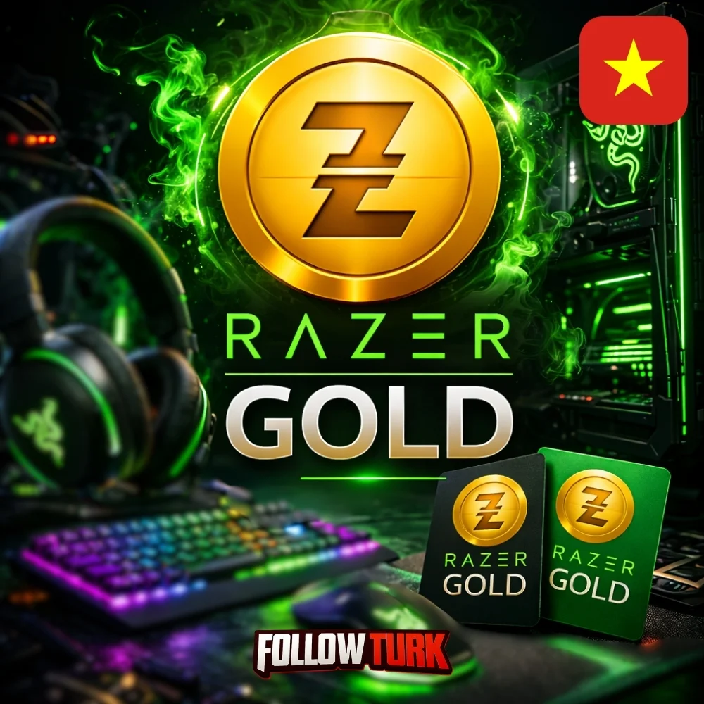 Razer Gold 베트남 VND 기프트카드 - FollowTurk