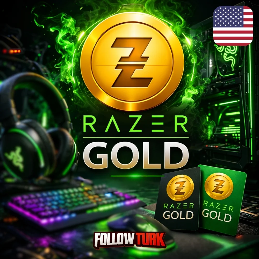 Razer Gold 미국(USA) - USD 기프트카드 - FollowTurk