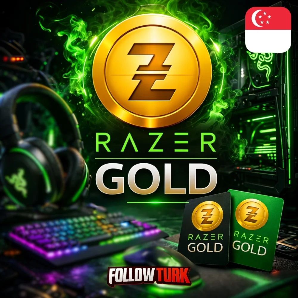 Razer Gold 싱가포르 기프트 카드(SGD) - FollowTurk