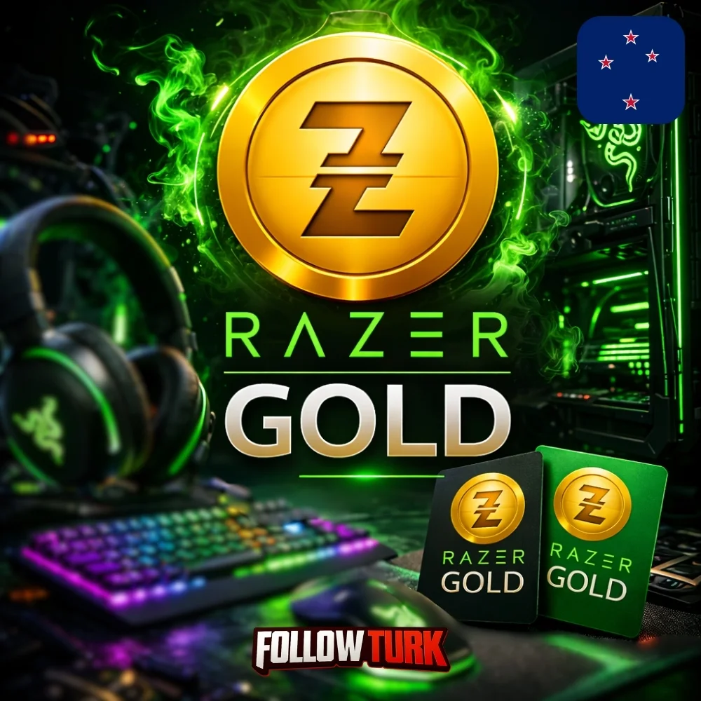 Razer Gold 뉴질랜드 - NZD - FollowTurk