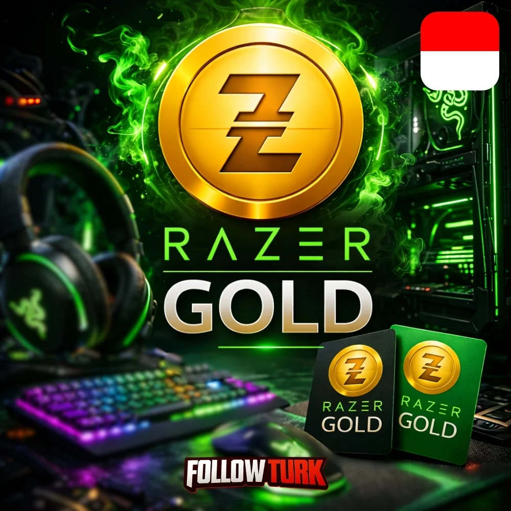 Razer Gold 인도네시아(IDR) 기프트 카드 - FollowTurk
