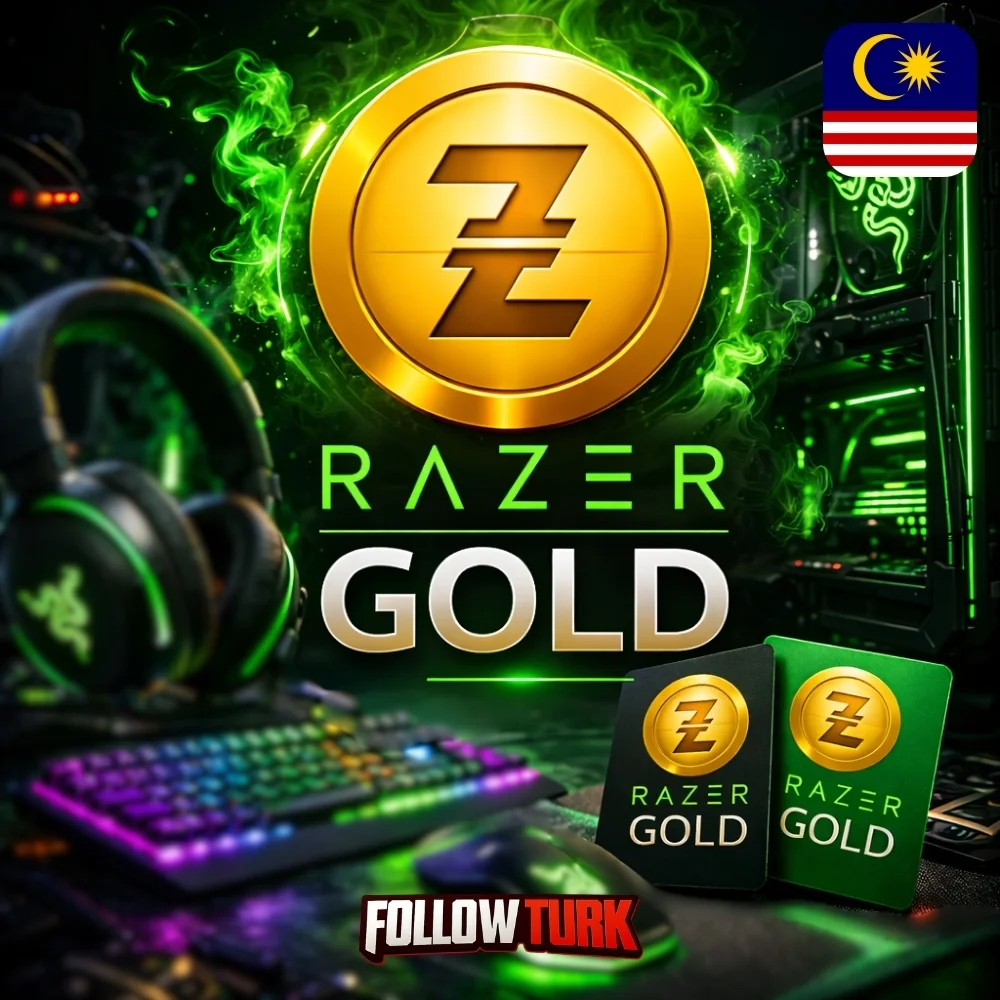 Razer Gold 말레이시아 - MYR 기프트 카드 - FollowTurk