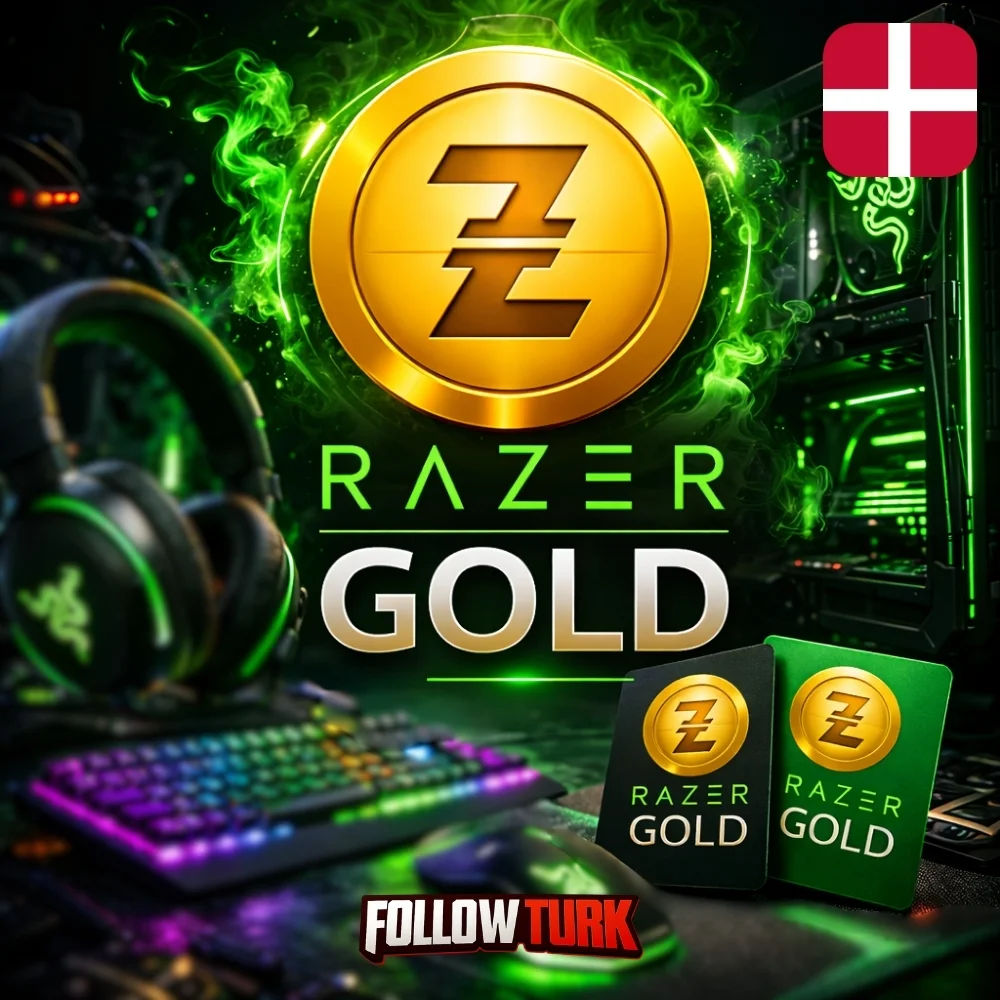 Razer Gold 덴마크 - DKK - FollowTurk