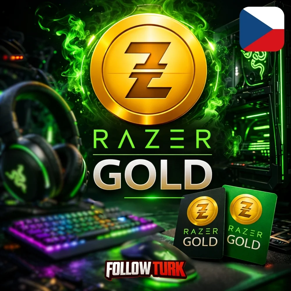 Razer Gold 체코 공화국 - CZK - FollowTurk