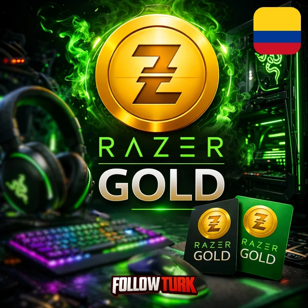 Razer Gold 콜롬비아 - COP - FollowTurk