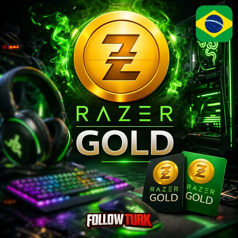 Razer Gold 브라질 - AUD 기프트 카드 - FollowTurk
