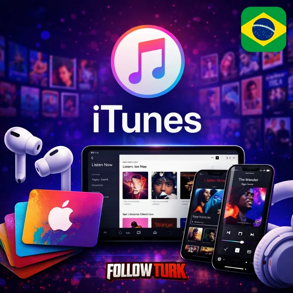 iTunes 브라질 - BRL 기프트카드 - FollowTurk