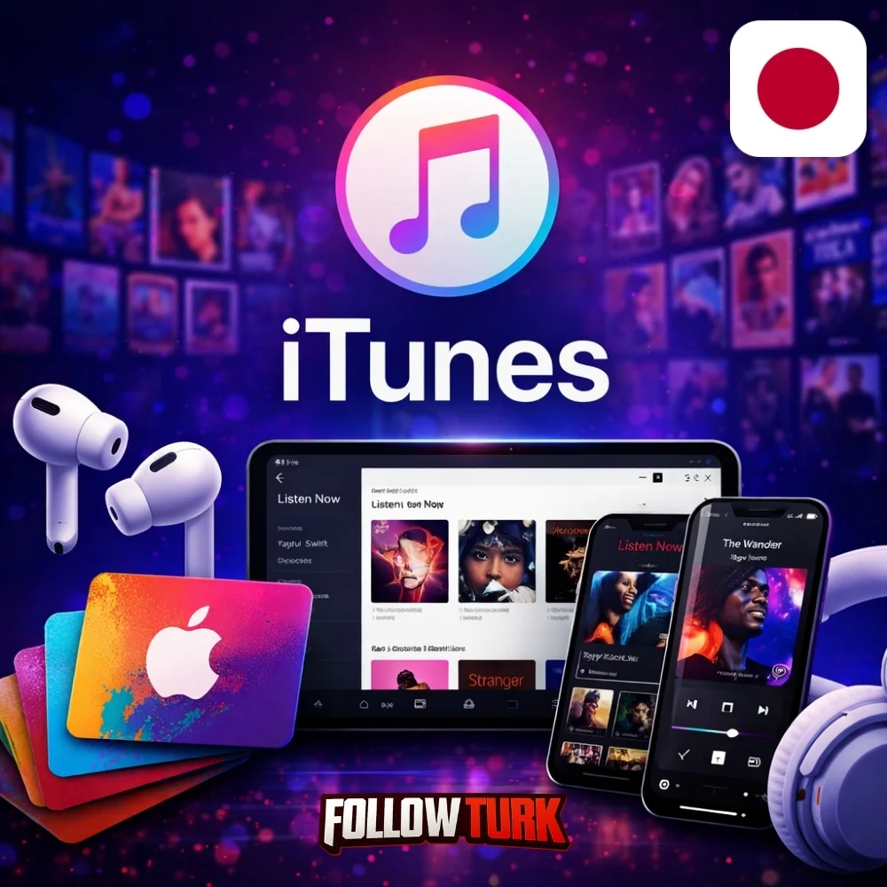 iTunes 일본 - JPY 기프트카드 - FollowTurk