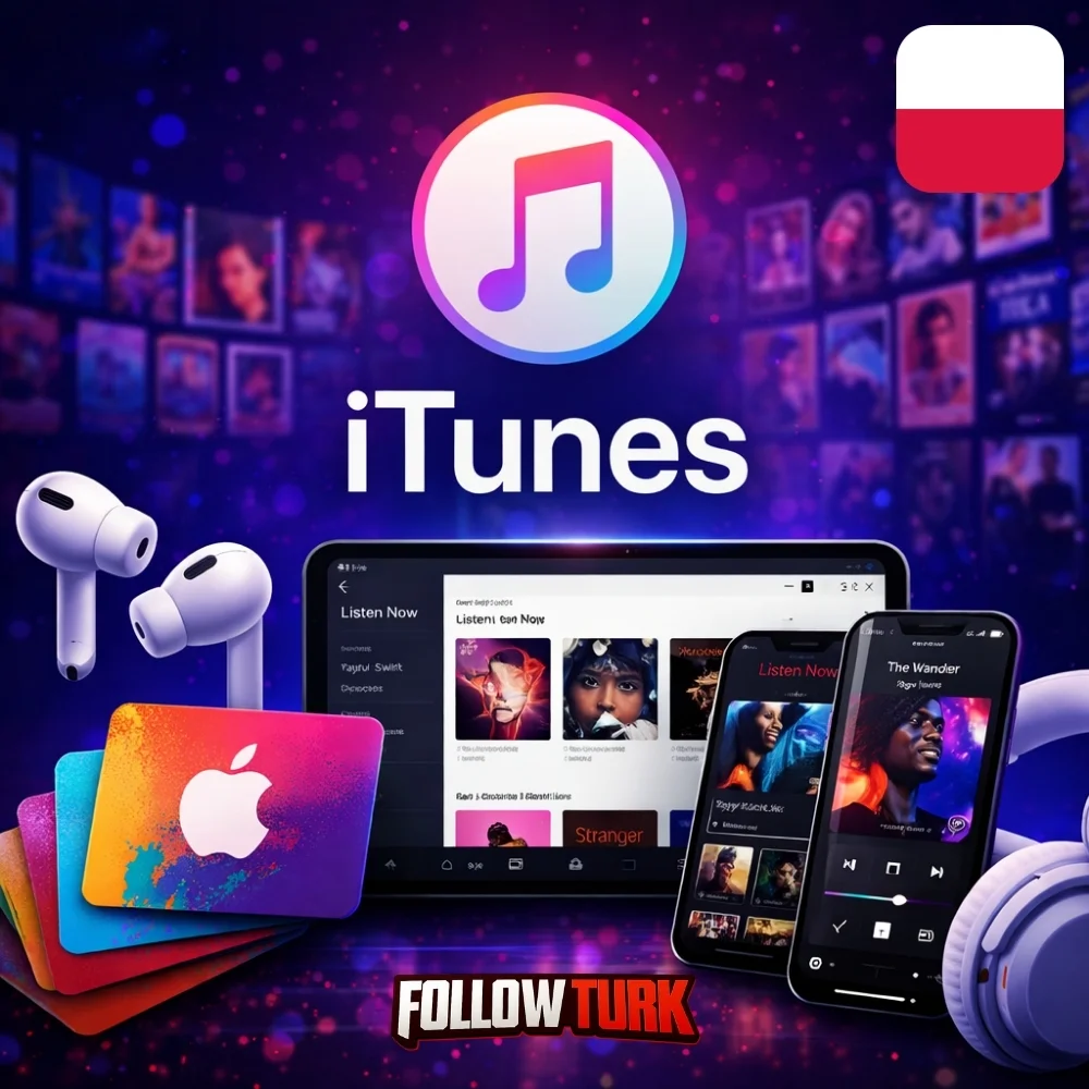 iTunes 폴란드 - PLN 기프트카드 - FollowTurk