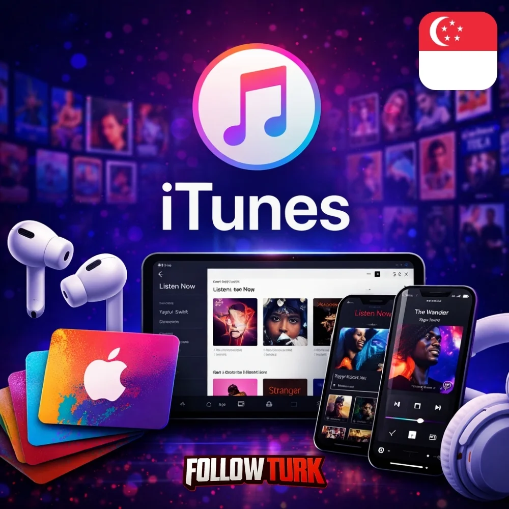 iTunes 싱가포르 - SGD 기프트카드 - FollowTurk