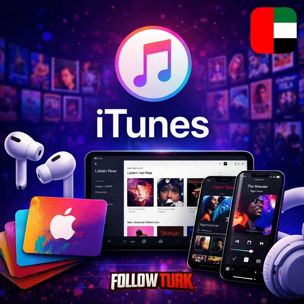 iTunes UAE - AED 기프트카드 - FollowTurk