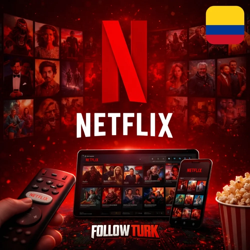 Netflix 콜롬비아 - COP 기프트카드 - FollowTurk