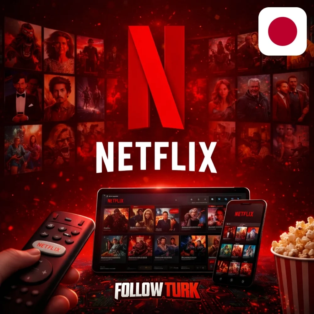 Netflix Japan - JPY 기프트 카드 - FollowTurk