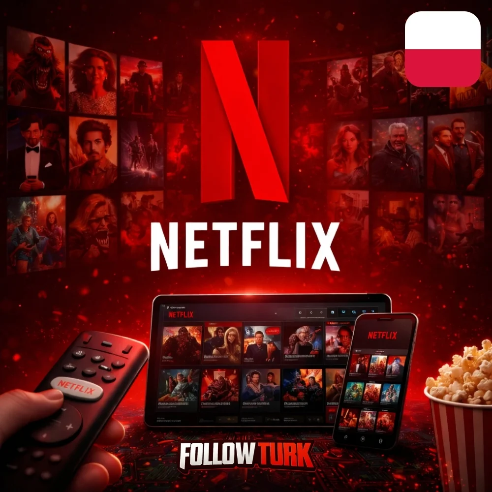 Netflix 폴란드 - PLN 기프트카드 - FollowTurk
