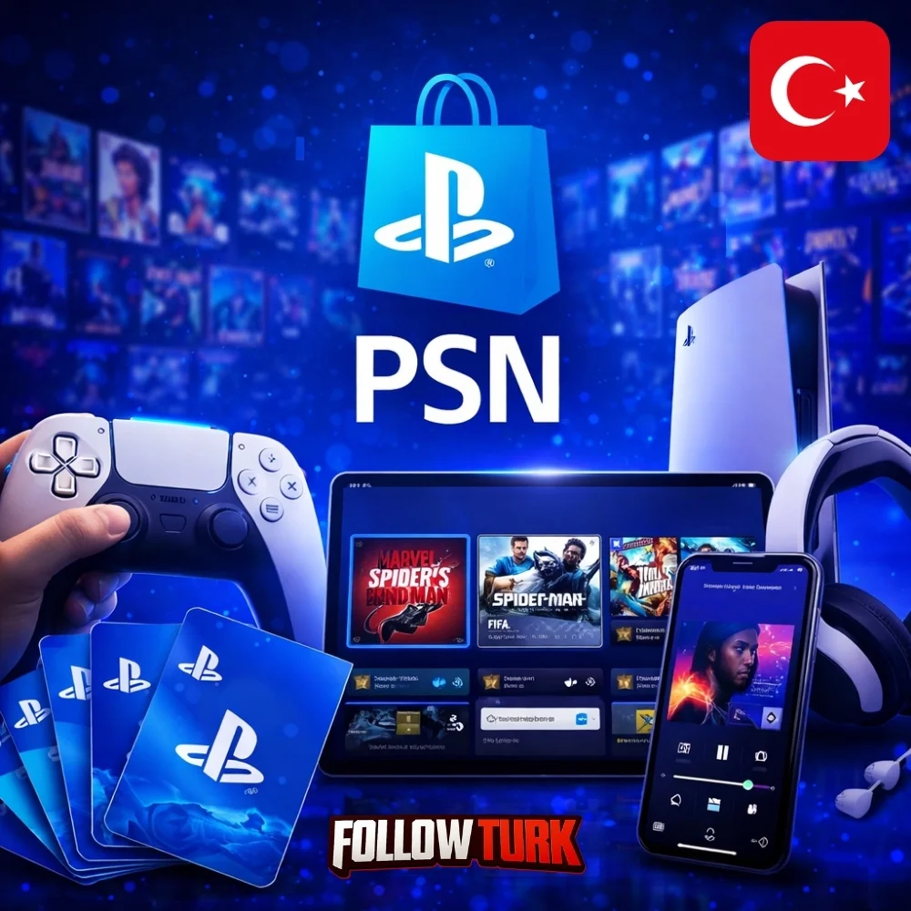 PlayStation 터키 PSN 기프트카드 - FollowTurk