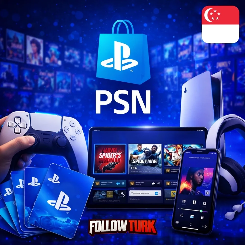 PlayStation 싱가포르 PSN 기프트카드 - FollowTurk