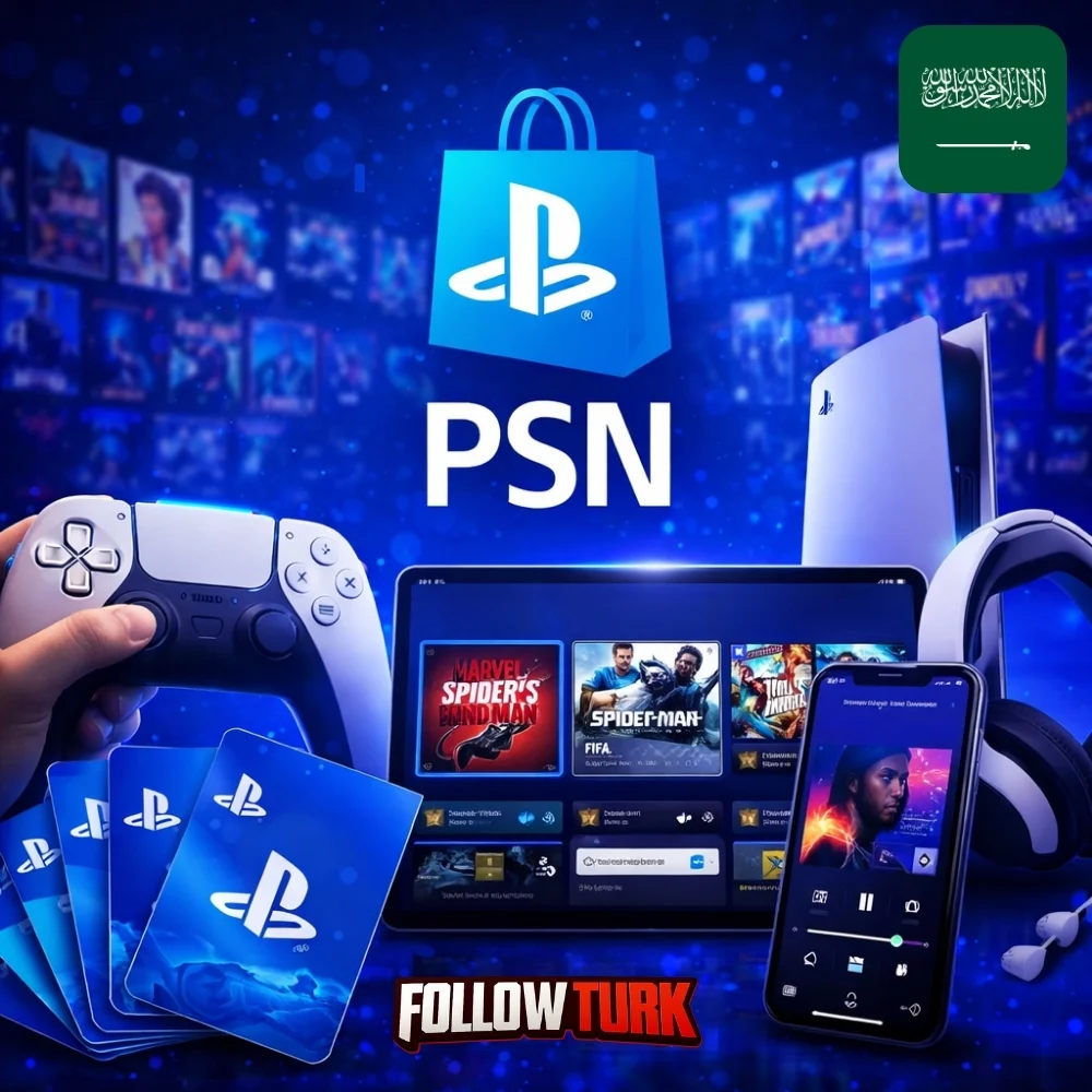 PlayStation 사우디아라비아 PSN 기프트카드 - FollowTurk