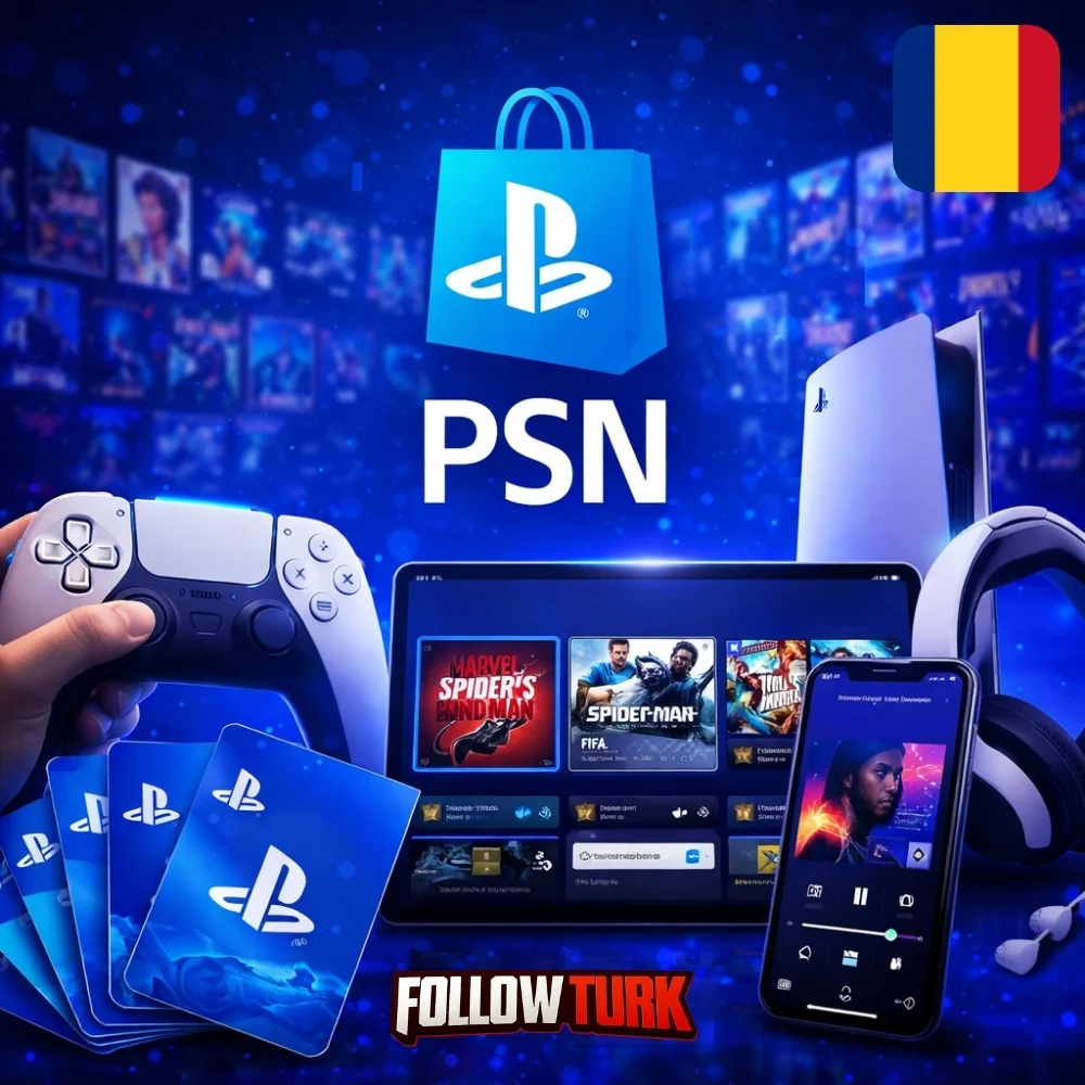 PlayStation 루마니아 - PSN 기프트 카드 - FollowTurk