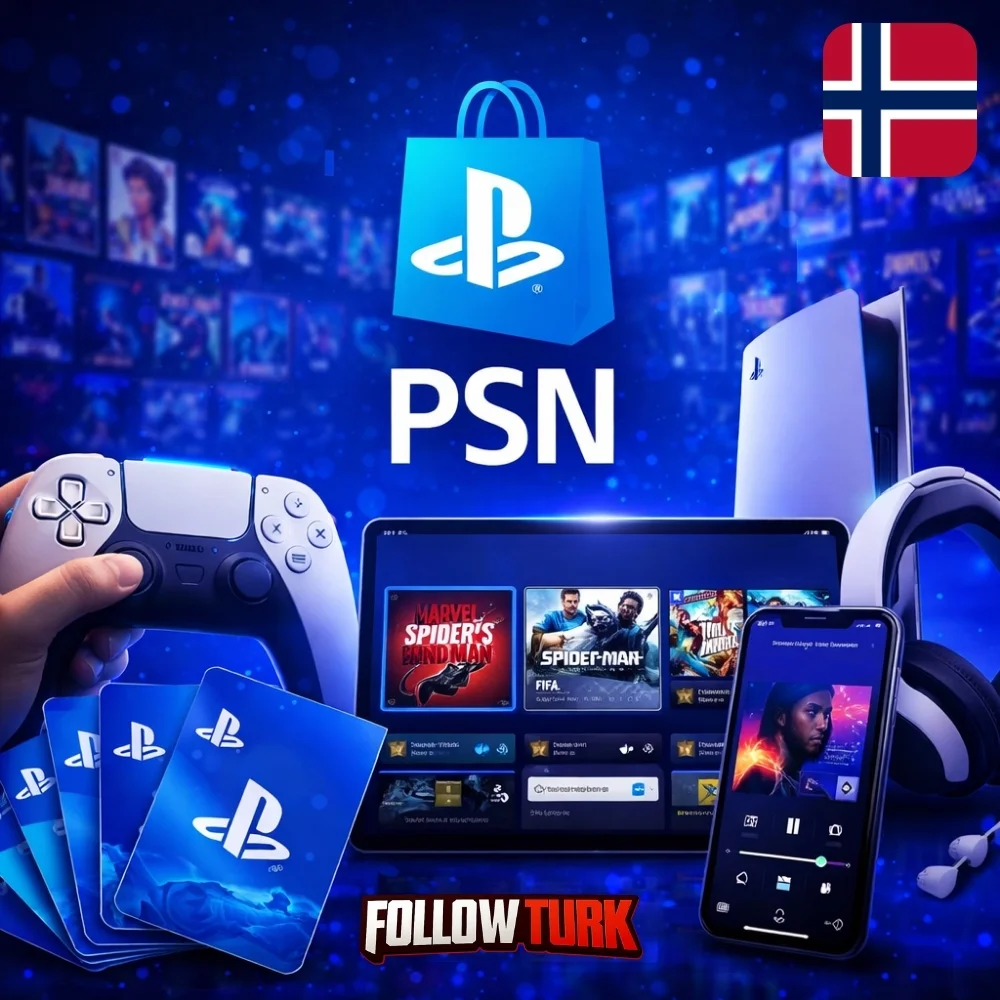 PlayStation 노르웨이 - PSN 기프트카드 - FollowTurk