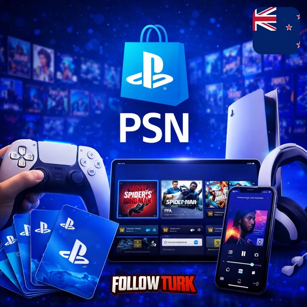 PlayStation 뉴질랜드 - PSN 기프트카드 - FollowTurk