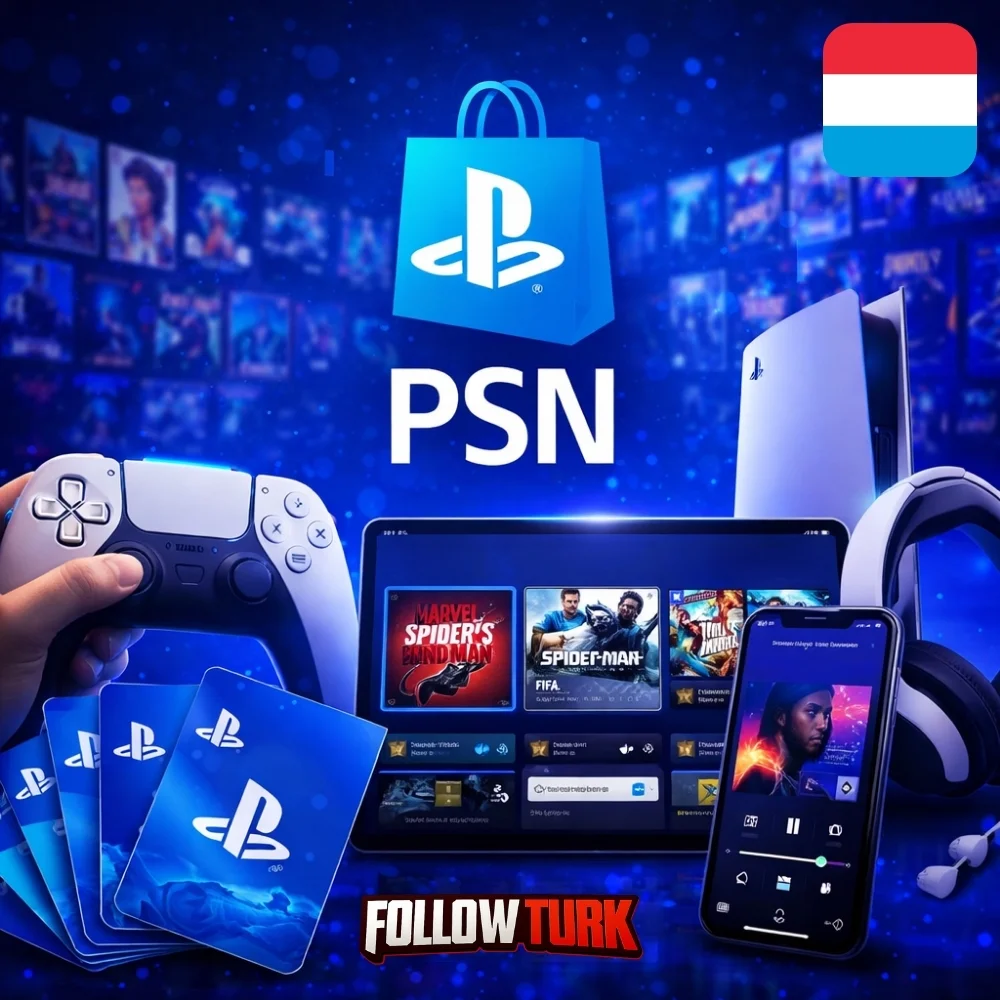 PlayStation 룩셈부르크 - PSN 기프트카드 - FollowTurk