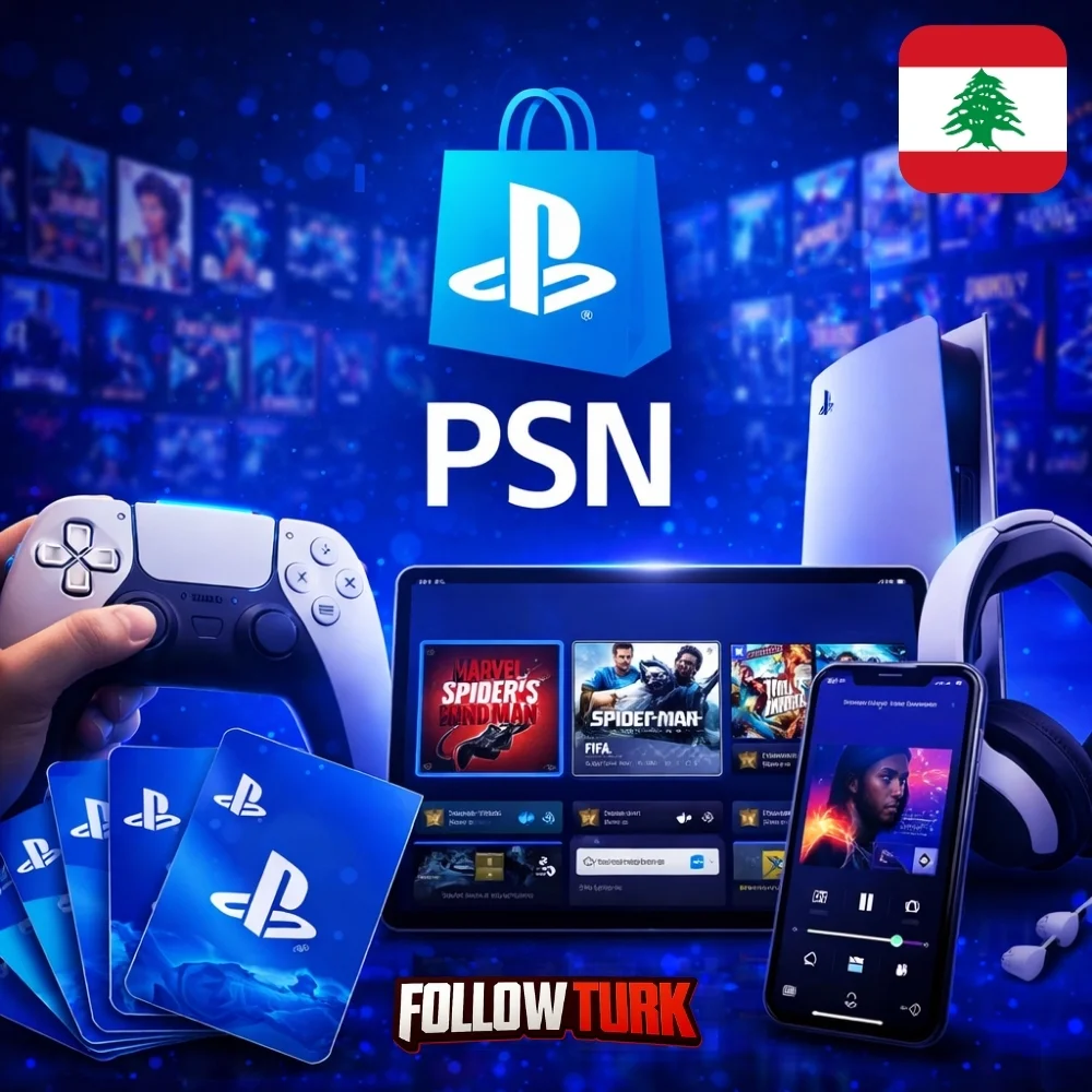 PlayStation 레바논 - PSN 기프트카드 - FollowTurk