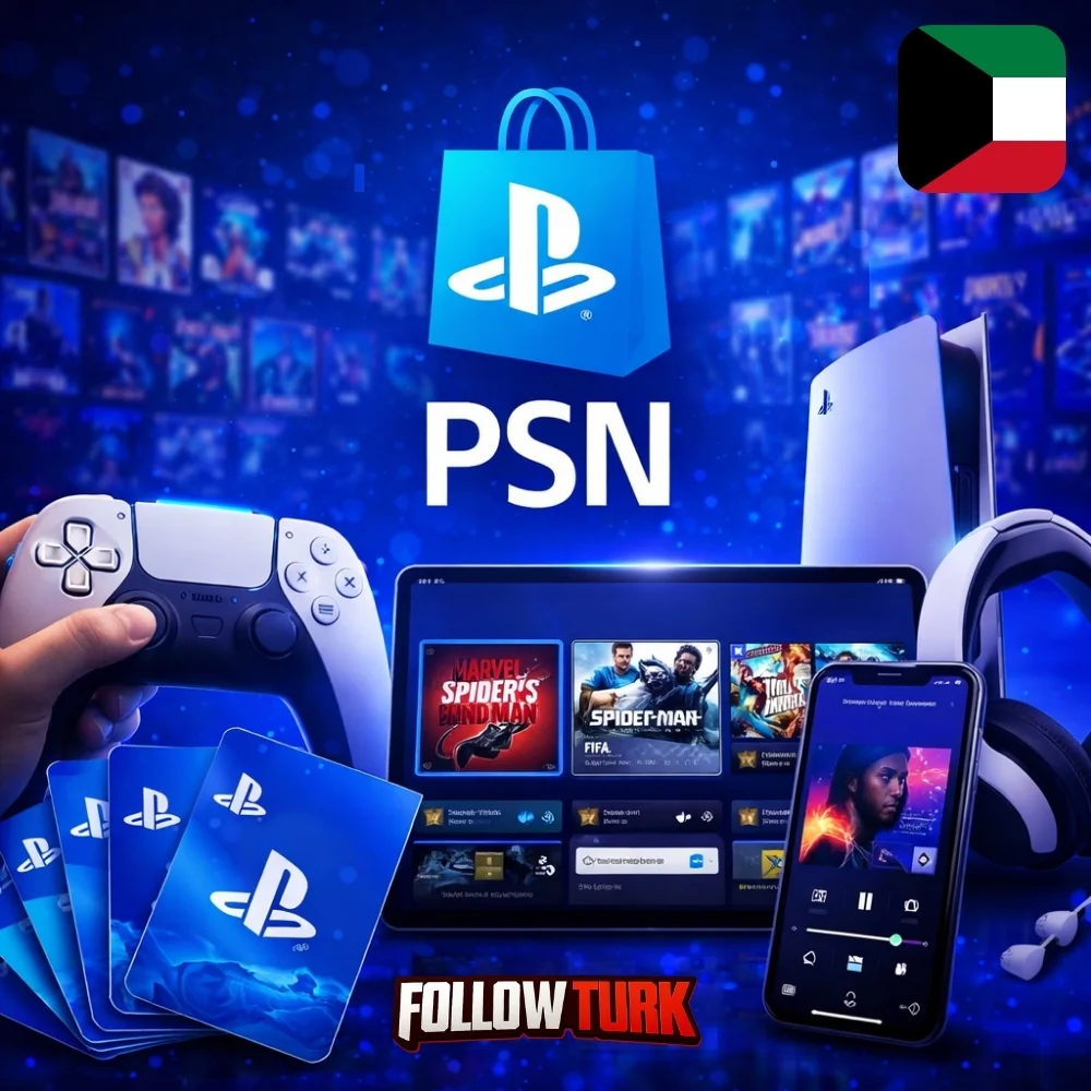PlayStation 쿠웨이트 PSN 기프트카드 - FollowTurk