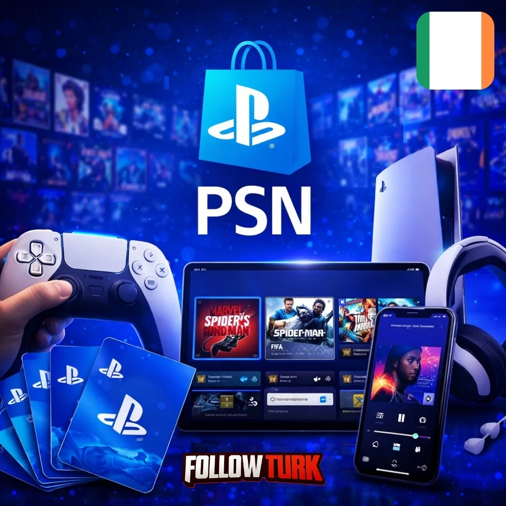 PlayStation 아일랜드 - PSN 기프트카드 - FollowTurk