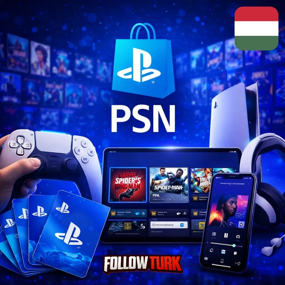 PlayStation 헝가리 - PSN 기프트카드 - FollowTurk