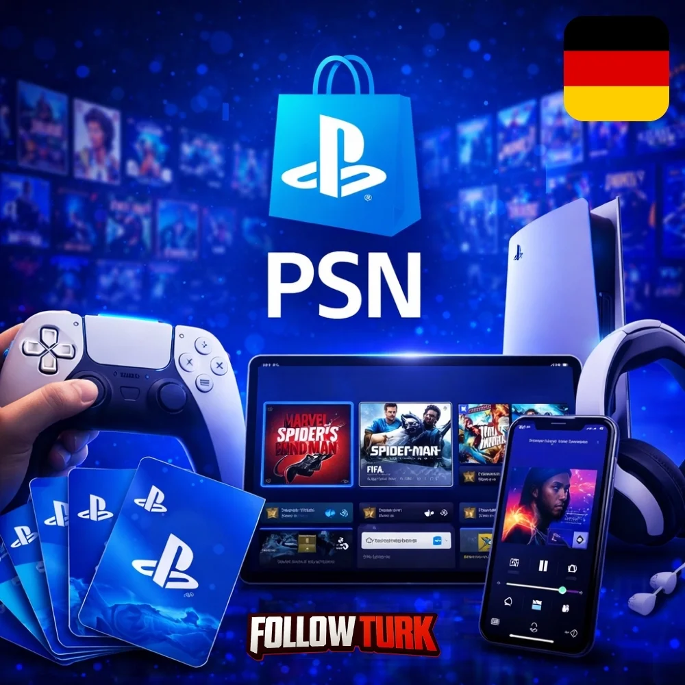 PlayStation 독일 - PSN 기프트카드 - FollowTurk
