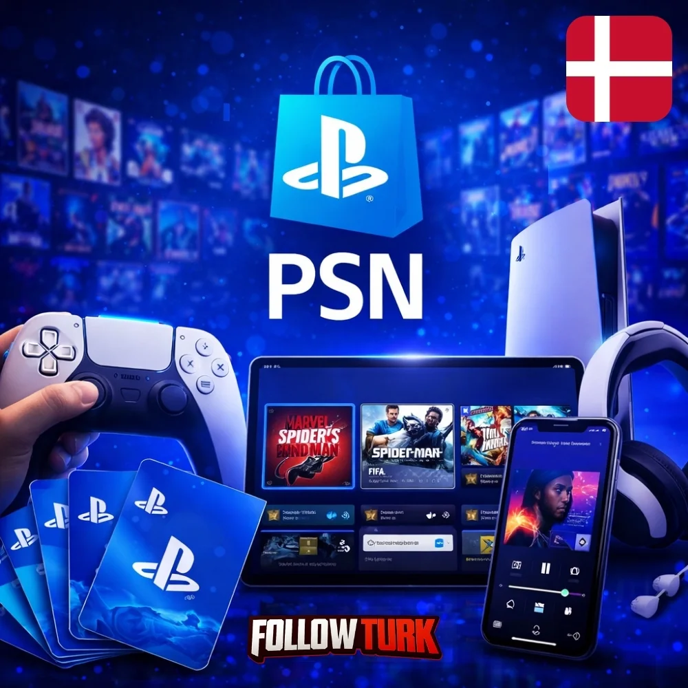 PlayStation 덴마크 PSN 기프트카드 - FollowTurk
