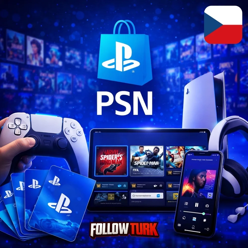 PlayStation 체코 공화국 - PSN - FollowTurk