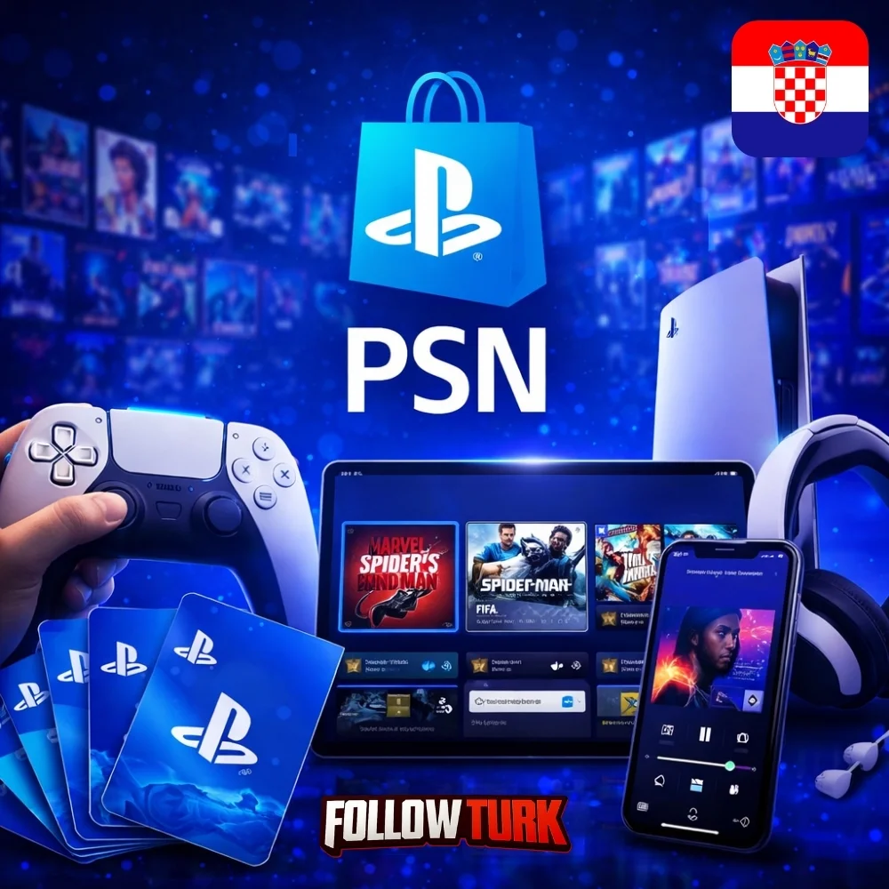 PlayStation 크로아티아 PSN 기프트카드 - FollowTurk