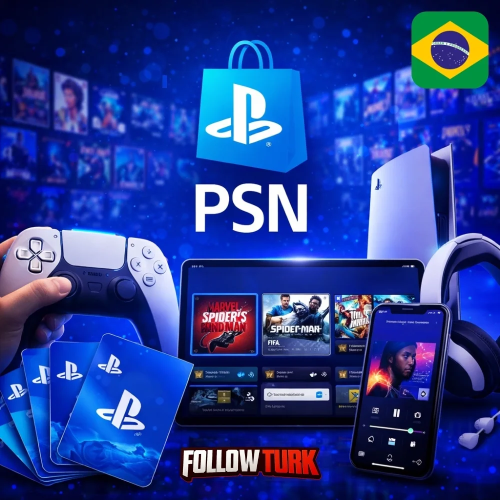 PlayStation 브라질 - PSN 기프트카드 - FollowTurk