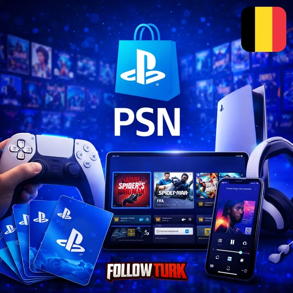 PlayStation 벨기에 - PSN 기프트카드 - FollowTurk