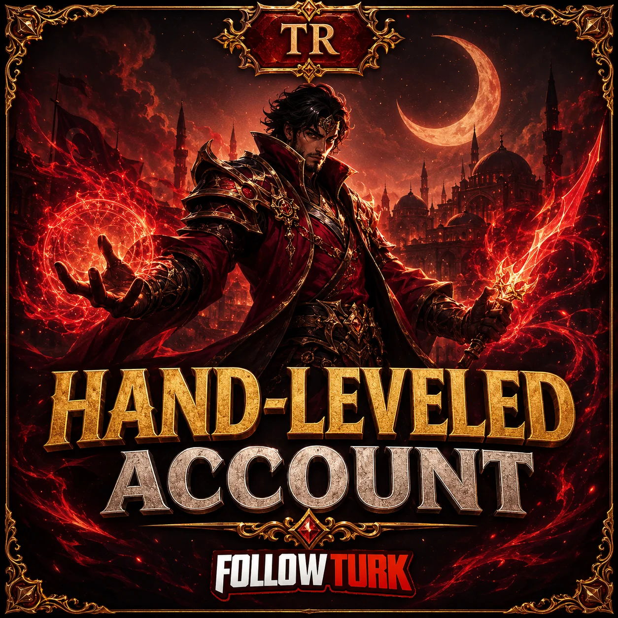 TR - 수작업 레벨업 계정 - FollowTurk