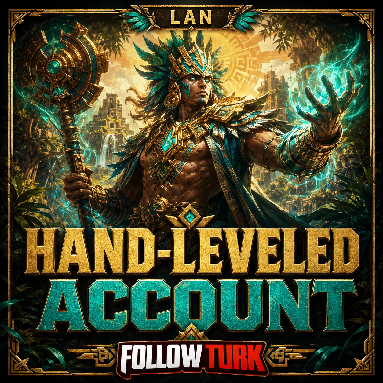 LAN 수동 육성 계정 - FollowTurk