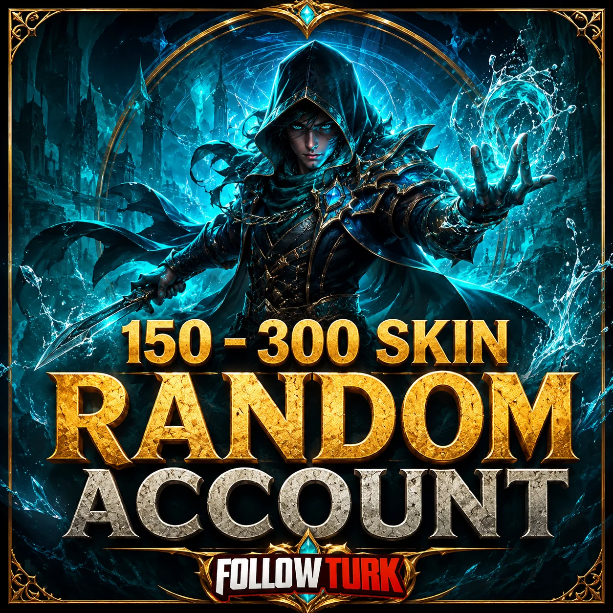 150~300 스킨 랜덤 Legend 계정 - FollowTurk