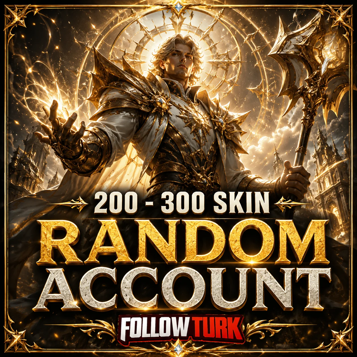 200~300 스킨 랜덤 Legend 계정 - FollowTurk