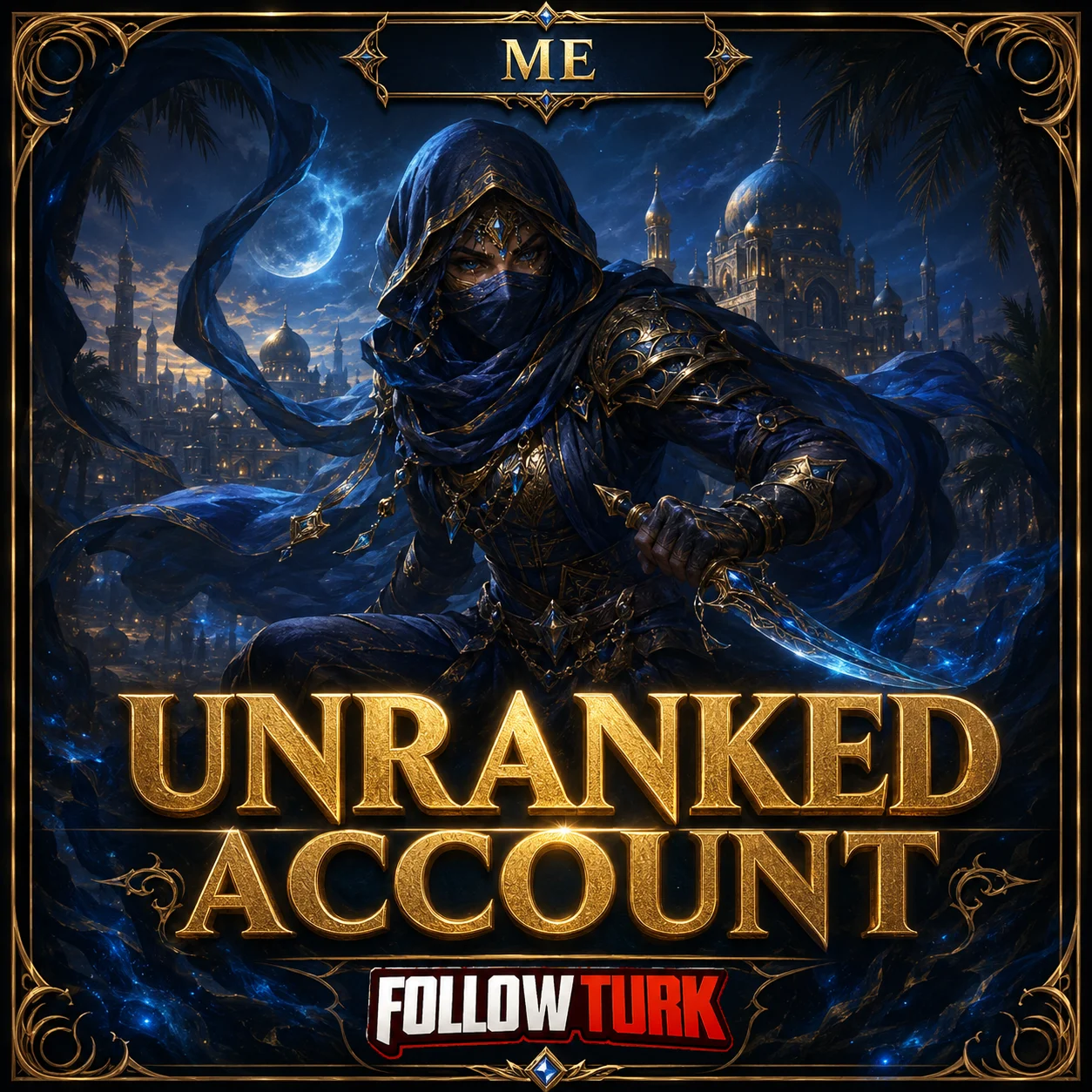 ME- 언랭크 계정 - FollowTurk