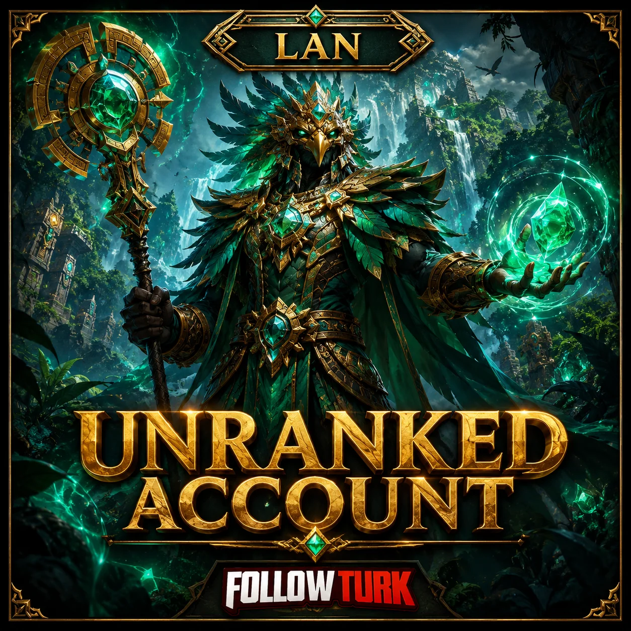 LAN - 언랭크 Legend 계정 - FollowTurk