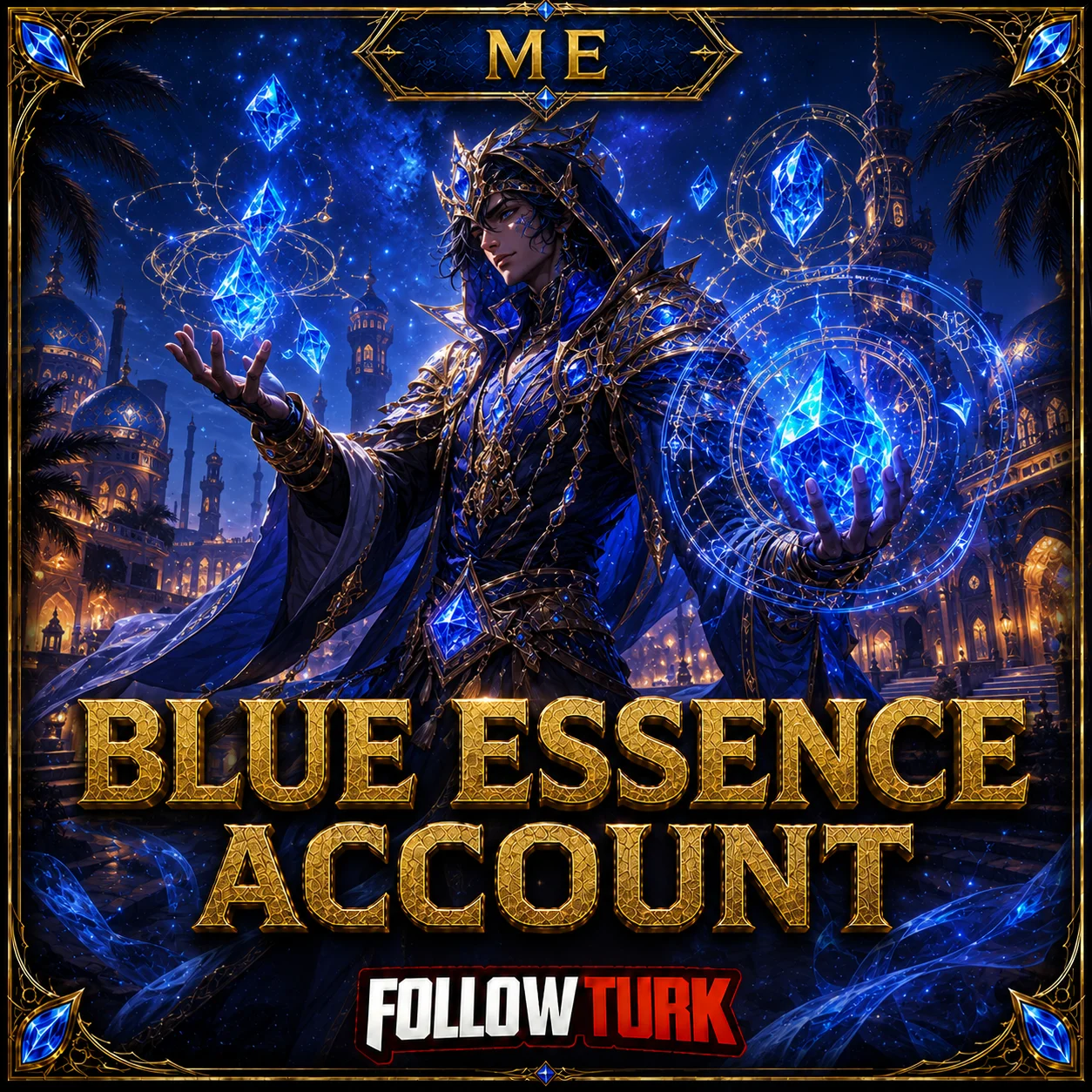 ME - 블루 에센스 계정 - FollowTurk