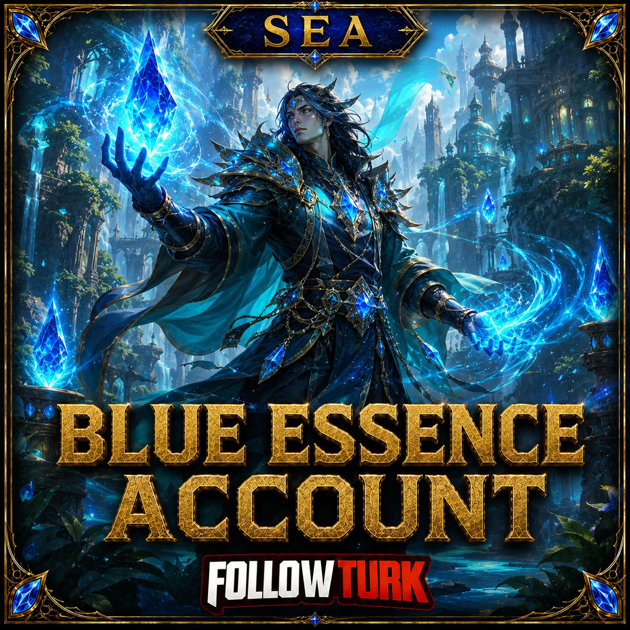 SEA - 블루 에센스 계정 - FollowTurk