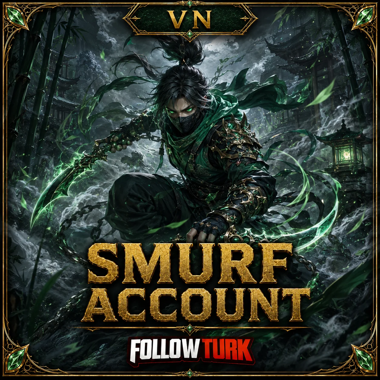 VN 리그 오브 레전드 스머프 계정 - FollowTurk