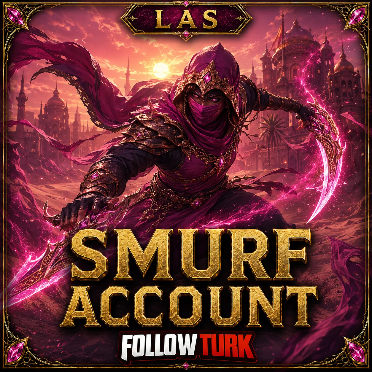 LAS - 스머프 계정 - FollowTurk