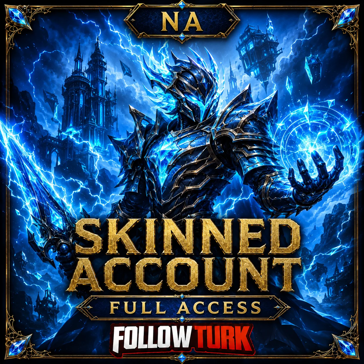 NA 풀액세스 스킨 계정 - FollowTurk